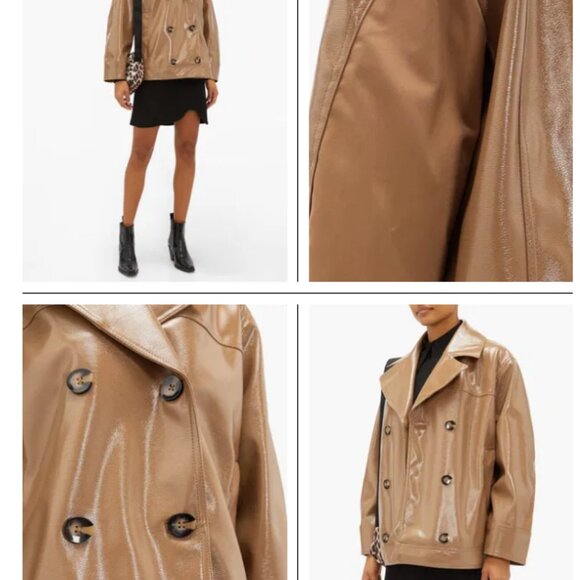 Ganni Patent Jacket - Picture 6 of 6